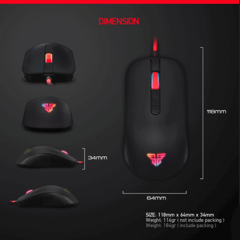 harga mouse fantech g10