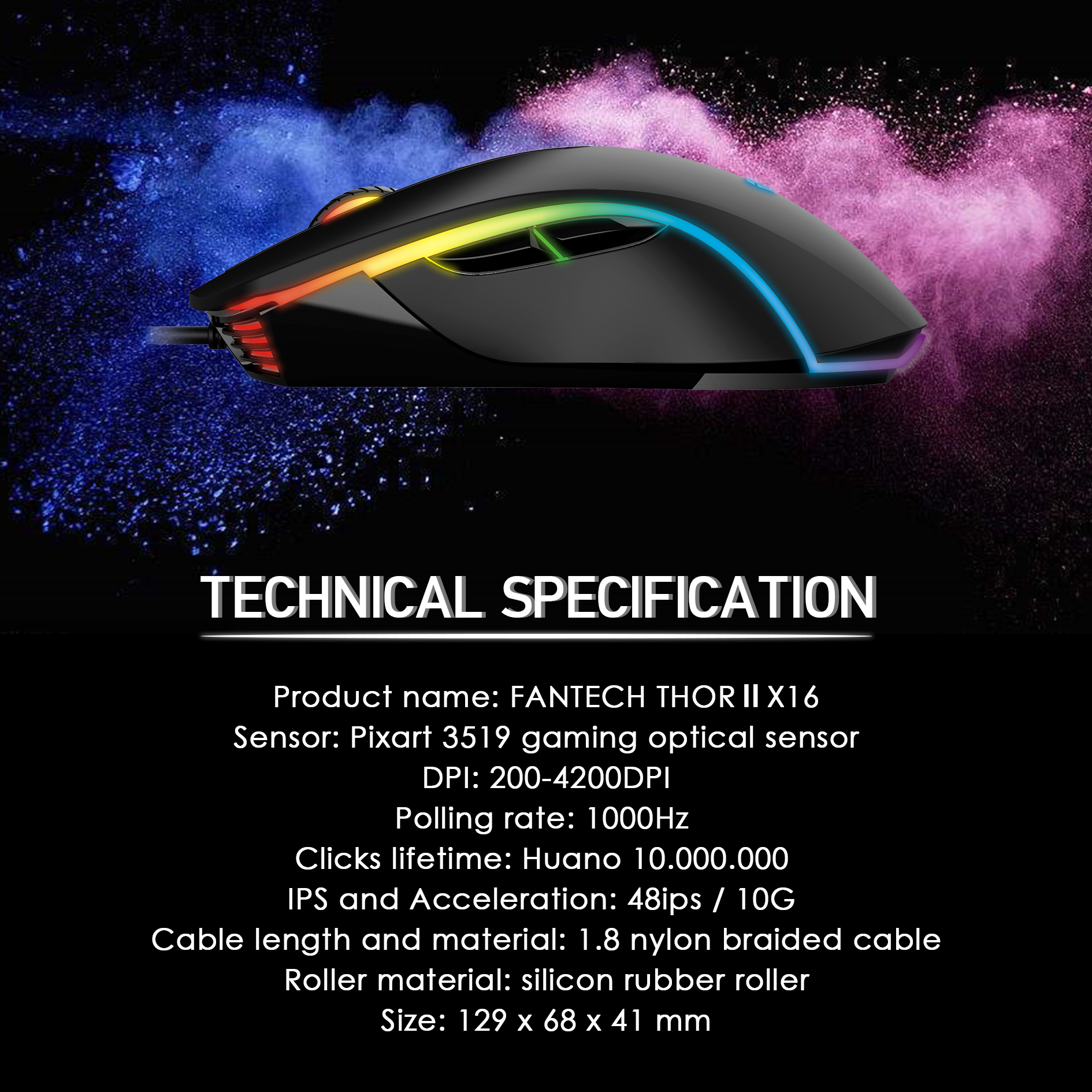 fantech x16 thor ii