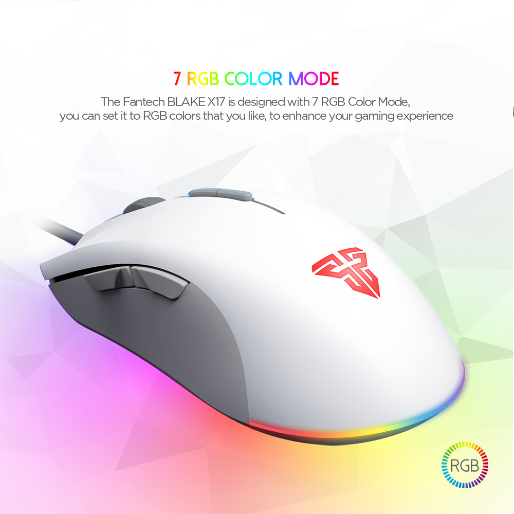 fantech mouse white