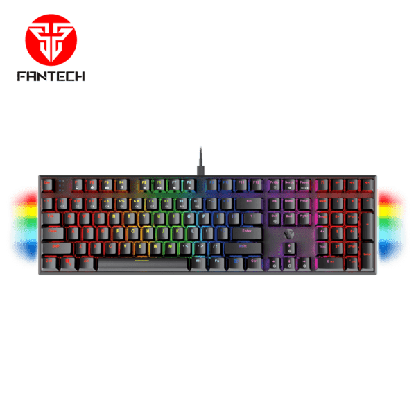 Gaming Mechanische Tastatur FANTECH MK855 MAXFIT108 SCHWARZ (BLAUER SWITCH)