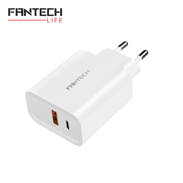 Reiselader FANTECH CWQ201 POWER PURE QUICK 30W 2xPORTS (PD+QC)